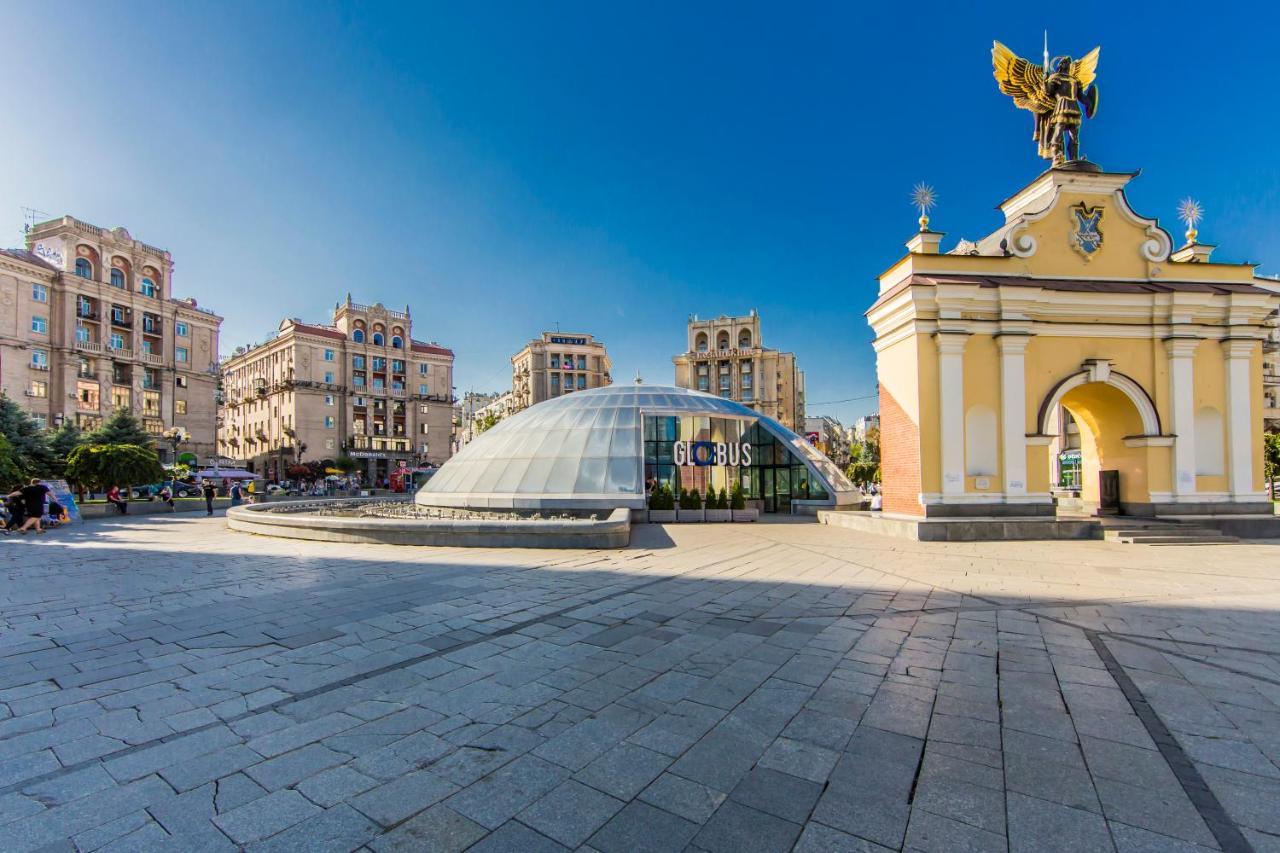 Однокімнатні Апартаменти На Майдані, Дистанційне Заселення 24Х7 Kyiv Exterior photo