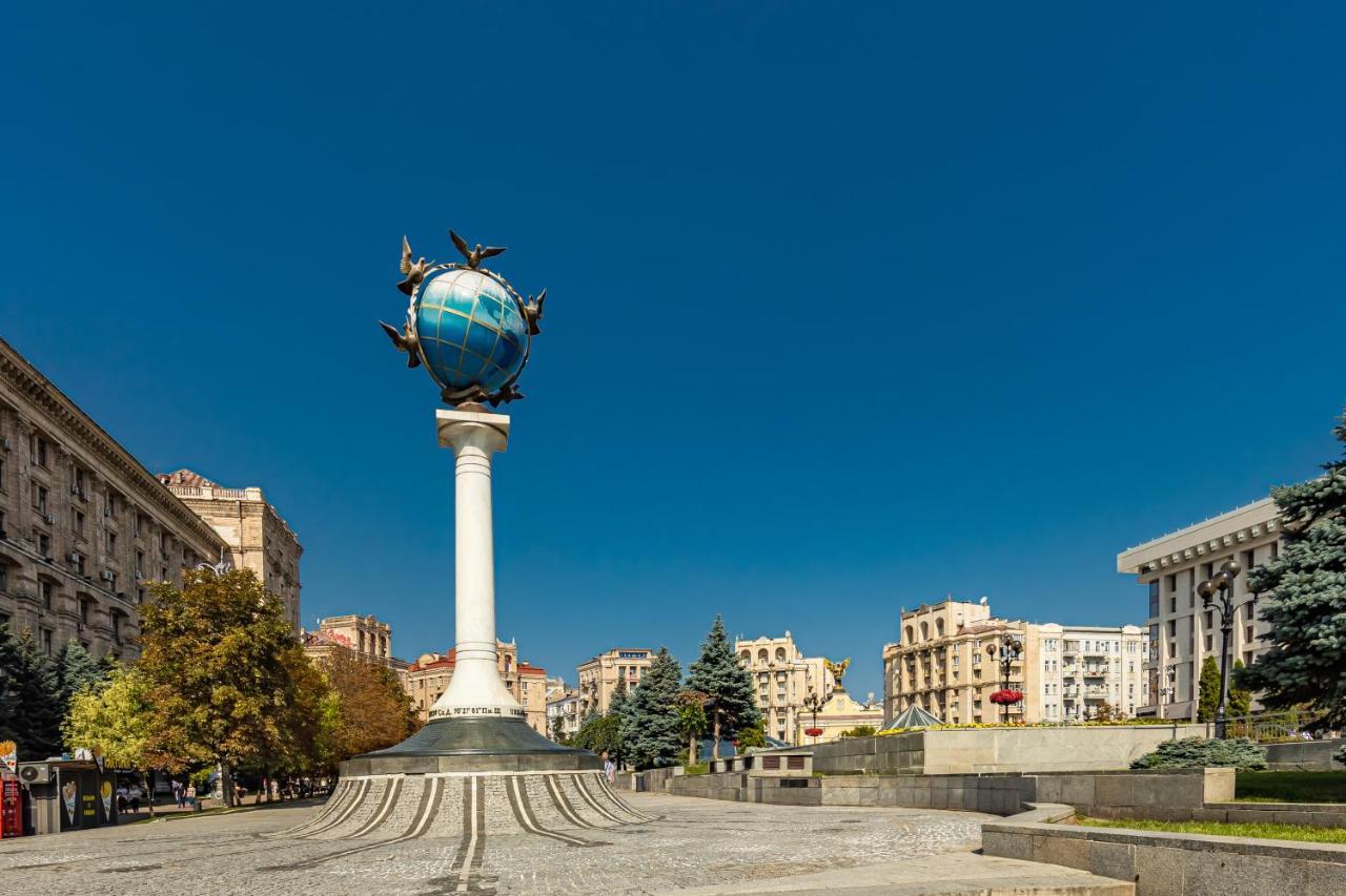 Однокімнатні Апартаменти На Майдані, Дистанційне Заселення 24Х7 Kyiv Exterior photo