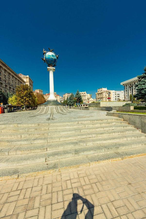 Однокімнатні Апартаменти На Майдані, Дистанційне Заселення 24Х7 Kyiv Exterior photo